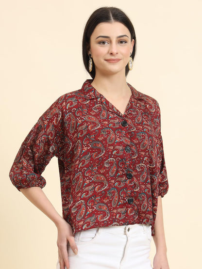 SOFISTY Women's Boxy Shirt | Cotton Bland