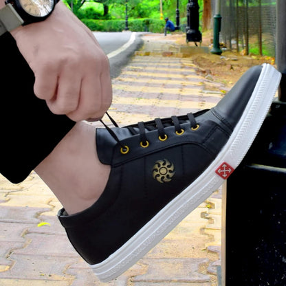 LE GREEM Men's Synthetic Lace-Ups Stylish Sneakers - alphahostel.in