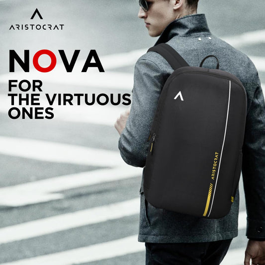 Aristocrat 25L Nova 3 Compartment Laptop - alphahostel.in