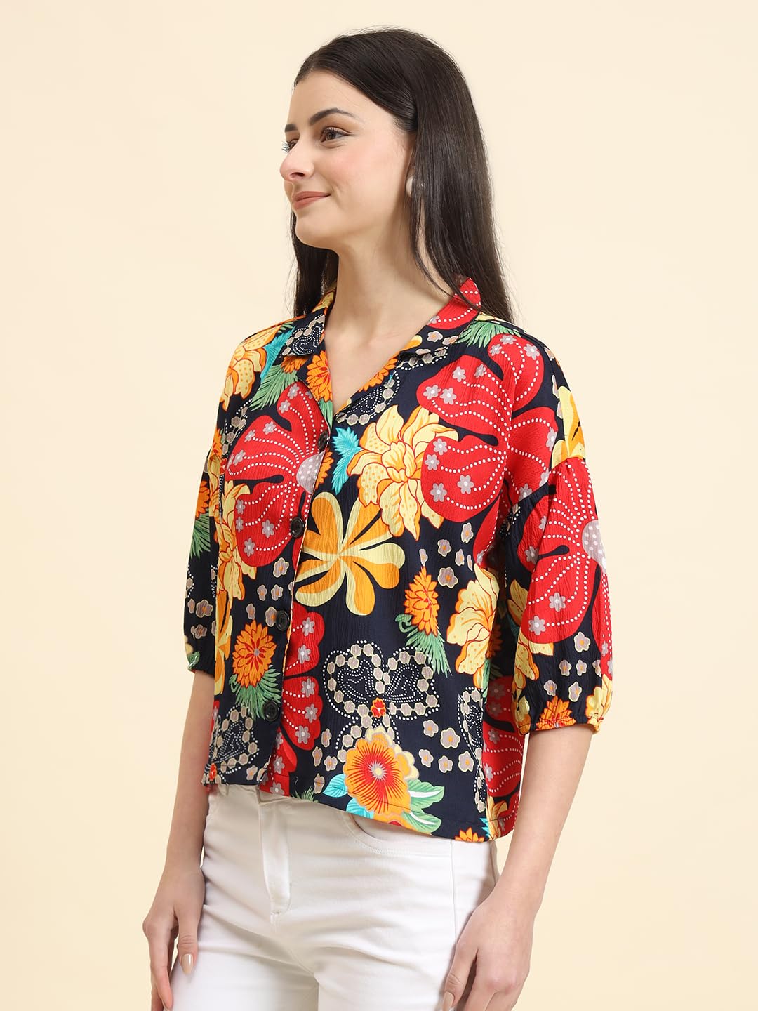 SOFISTY Women's Boxy Shirt | Cotton Bland