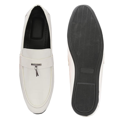 GELLWOJ Men's Buckle White Nagras - alphahostel.in