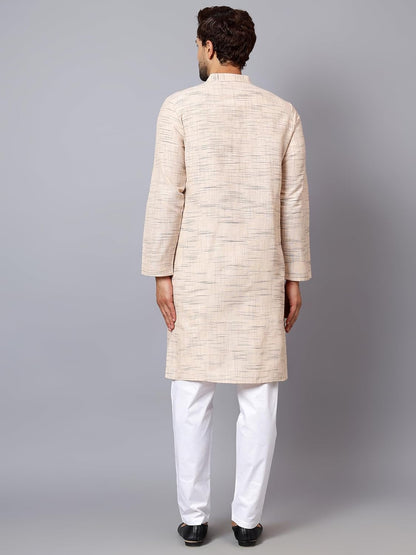 LATEST CHIKAN Men's Cotton Regular Kurta