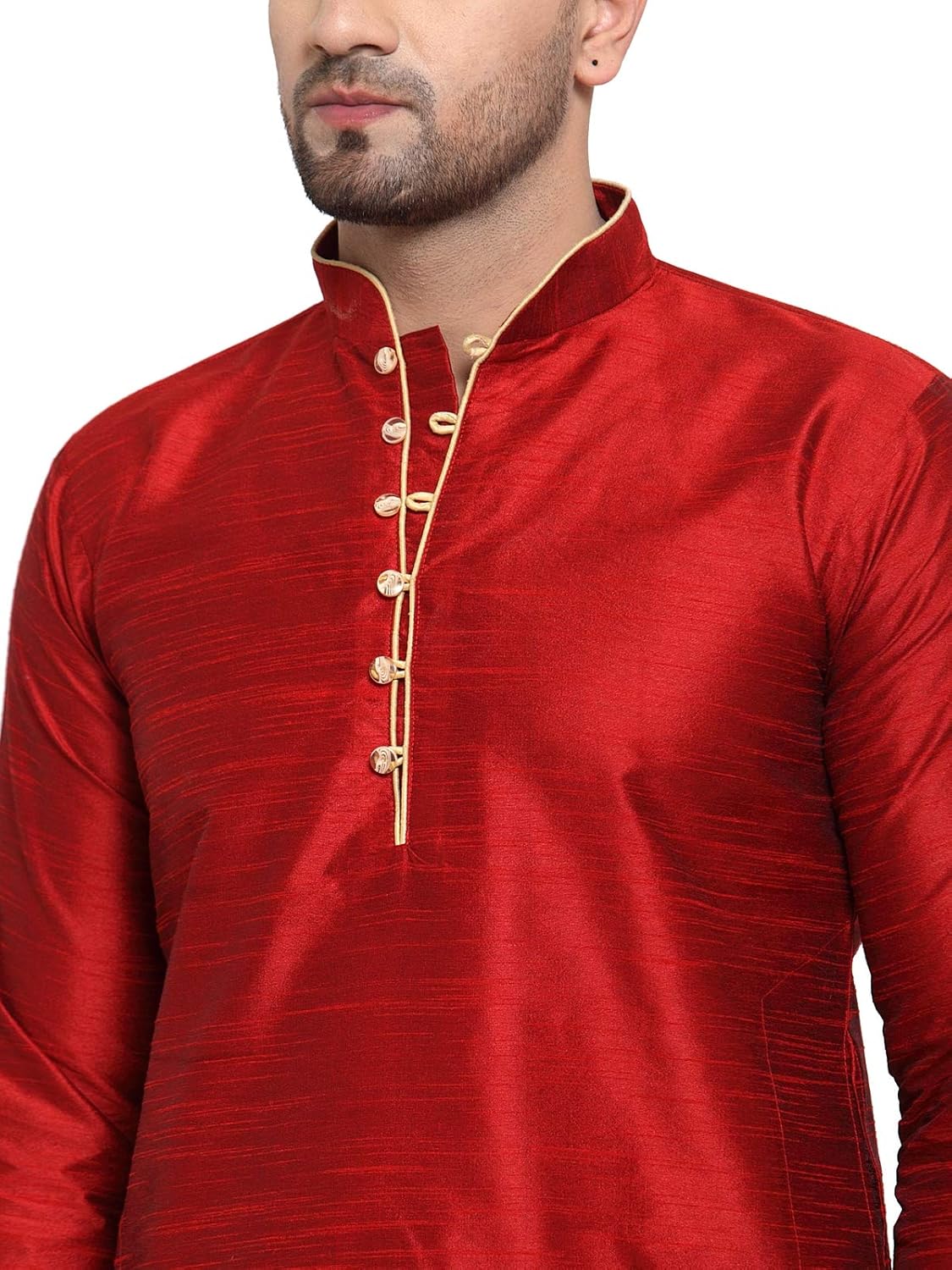 ABH LIFESTYLE Men's Silk Long Kurta only.