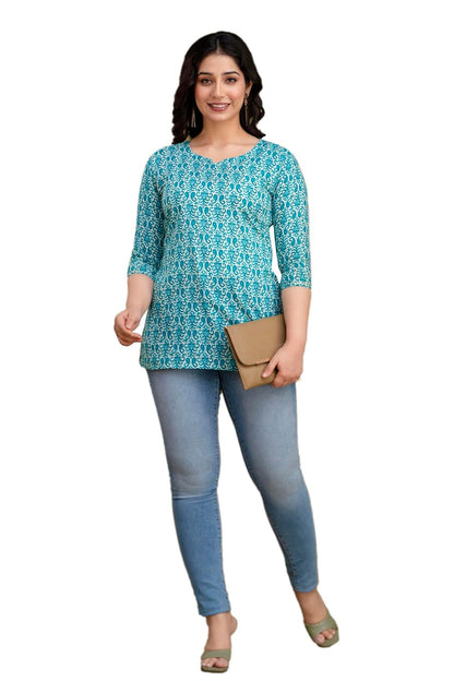 New Printed Short Kurti and top for Women and Girls