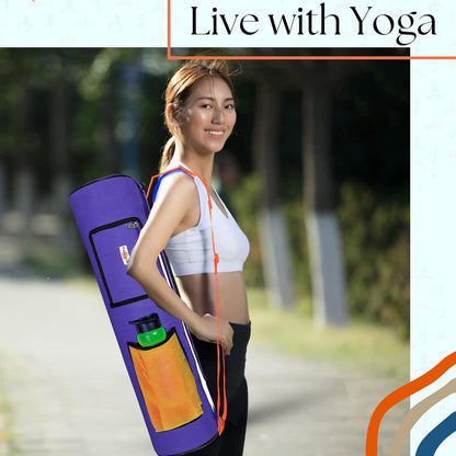 PHILLIN Yoga Mat Cover Bag with Adjustable Shoulder