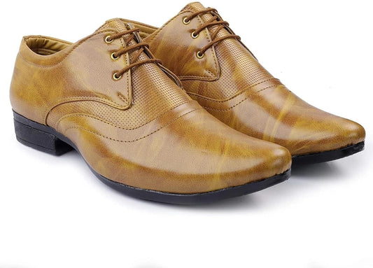 DE LOYON Brown Derby Shoes for Men - alphahostel.in