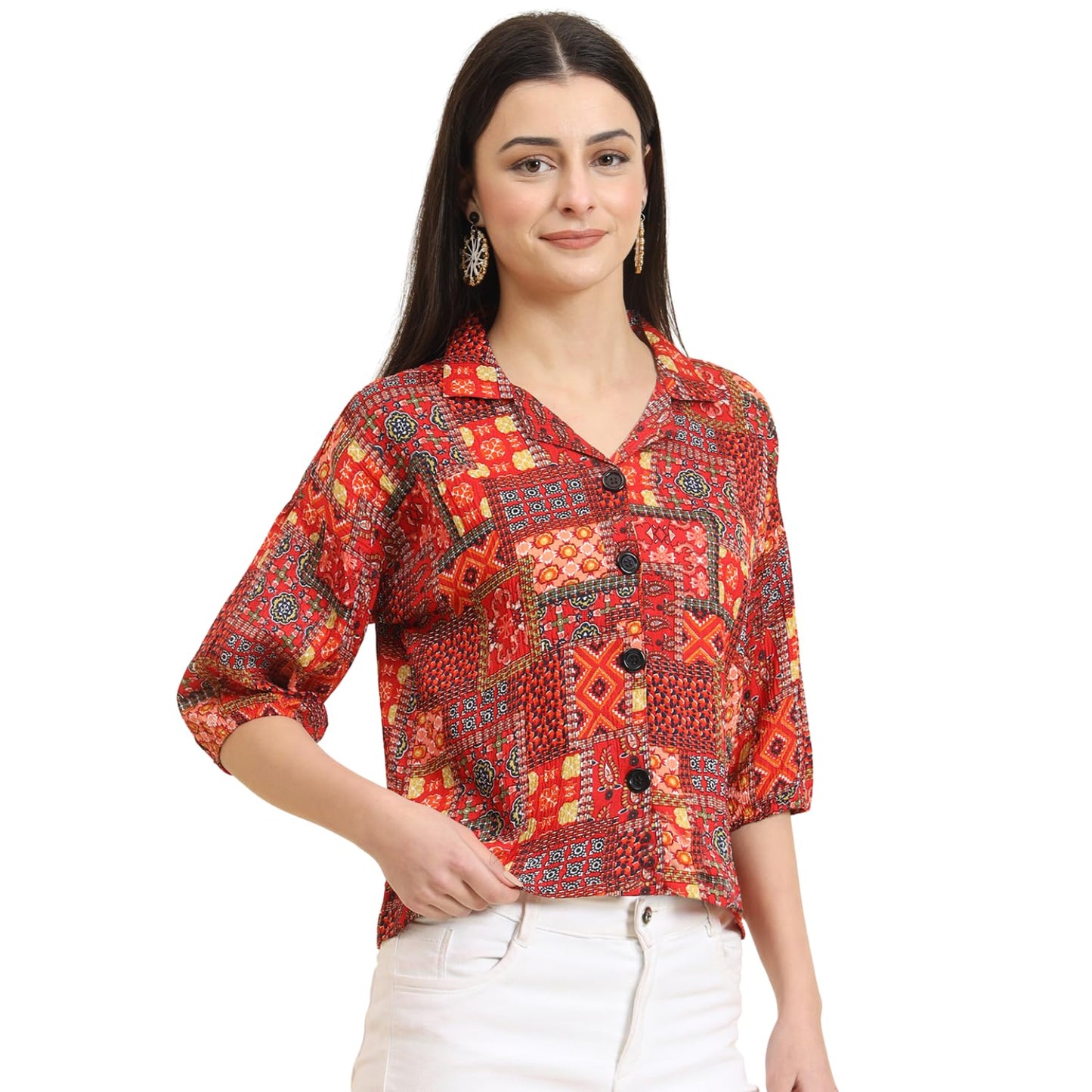 SOFISTY Women's Boxy Shirt | Cotton Bland