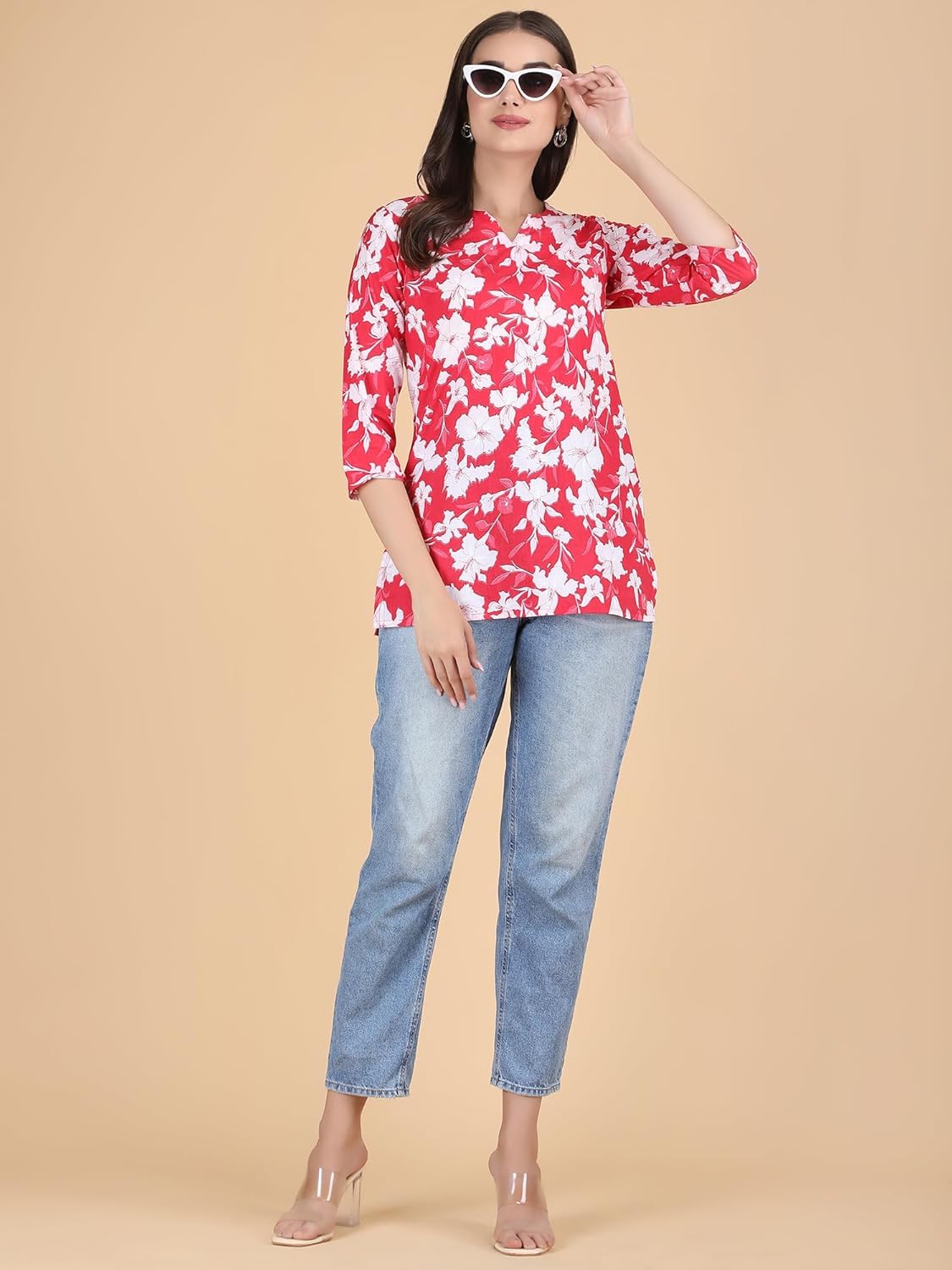 PIDAVLIYA'S Indian Women's Tunics Tops Cotton