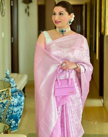 Women's Kanjivaram Soft Silk Blouse Piece For Wedding