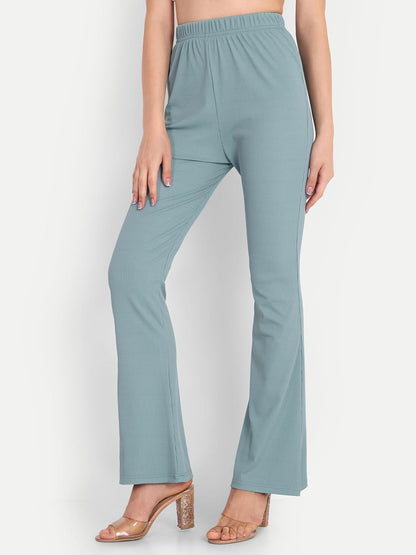 FNOCKS Pants Women's Premium Cotton Bell Bottom