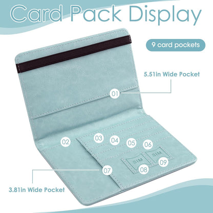 MONJAY Premium Passport Holder Cover Travel Wallet
