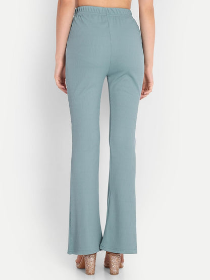 FNOCKS Pants Women's Premium Cotton Bell Bottom