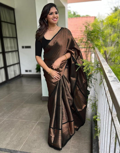 Women's Kanjivaram Soft Silk Blouse Piece For Wedding