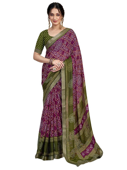 Women's Chiffon Printed Saree