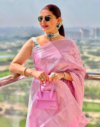 Women's Kanjivaram Soft Silk Blouse Piece For Wedding