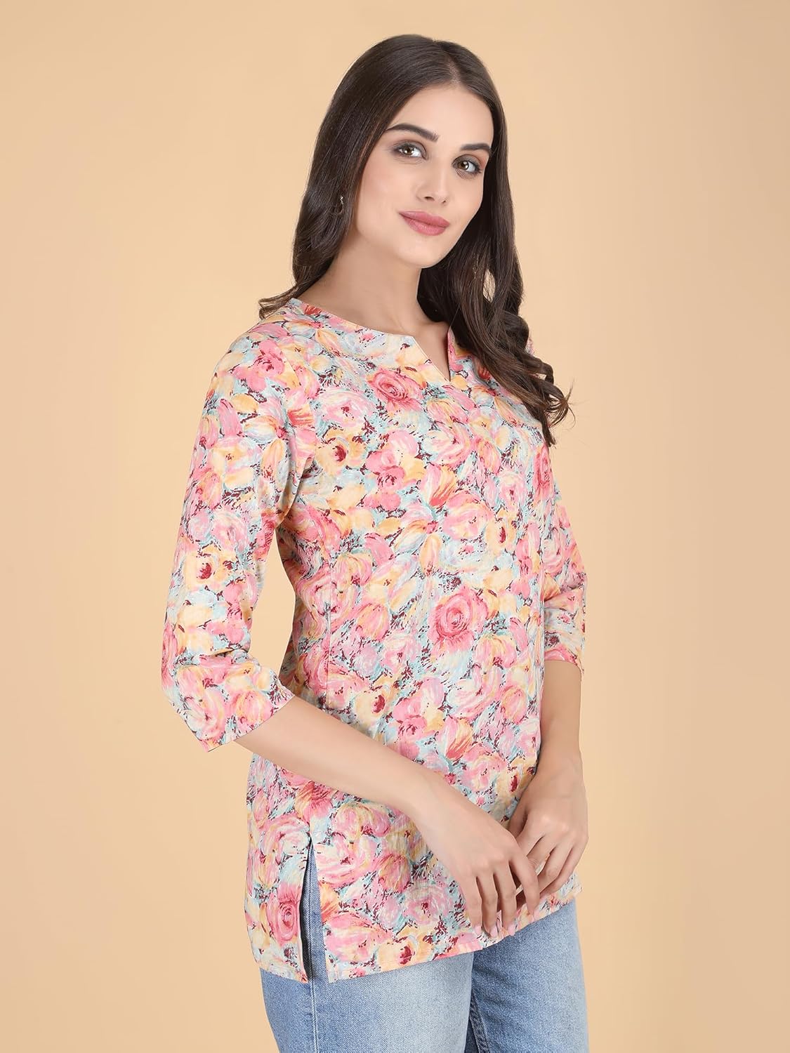 PIDAVLIYA'S Indian Women's Tunics Tops Cotton