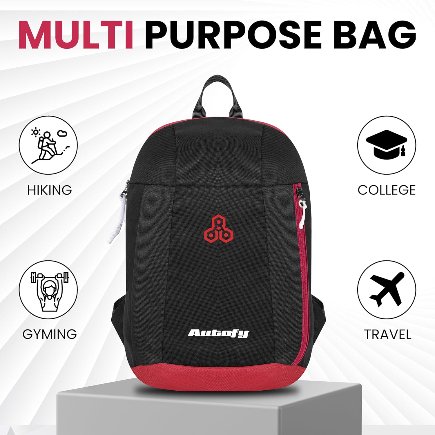 Autofy VAAYUU 10 Liters Hiking Camping Casual - alphahostel.in