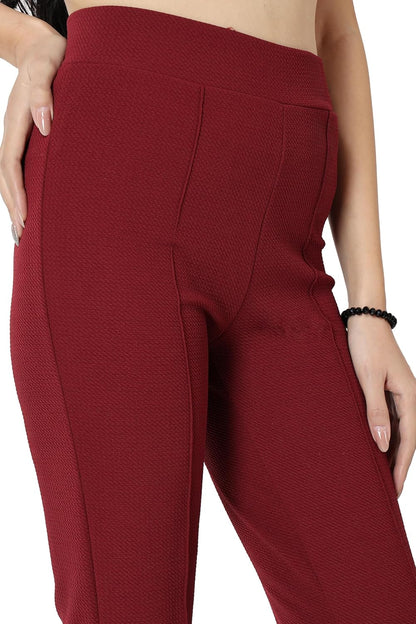 ZAPRA FASHION Women Polyester Lycra Bootcut