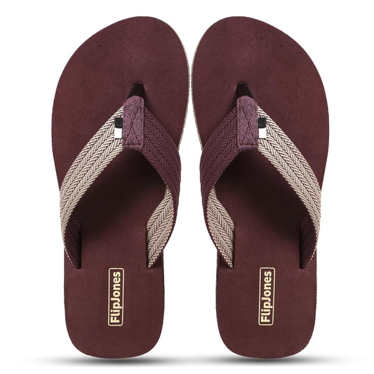 Comfort Flip Flops with Herringbone Pattern, Niwar Straps - alphahostel.in