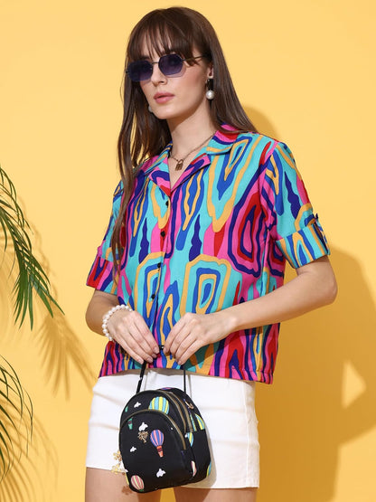 Sheetal Associates Women's Stylish Casual Shirt