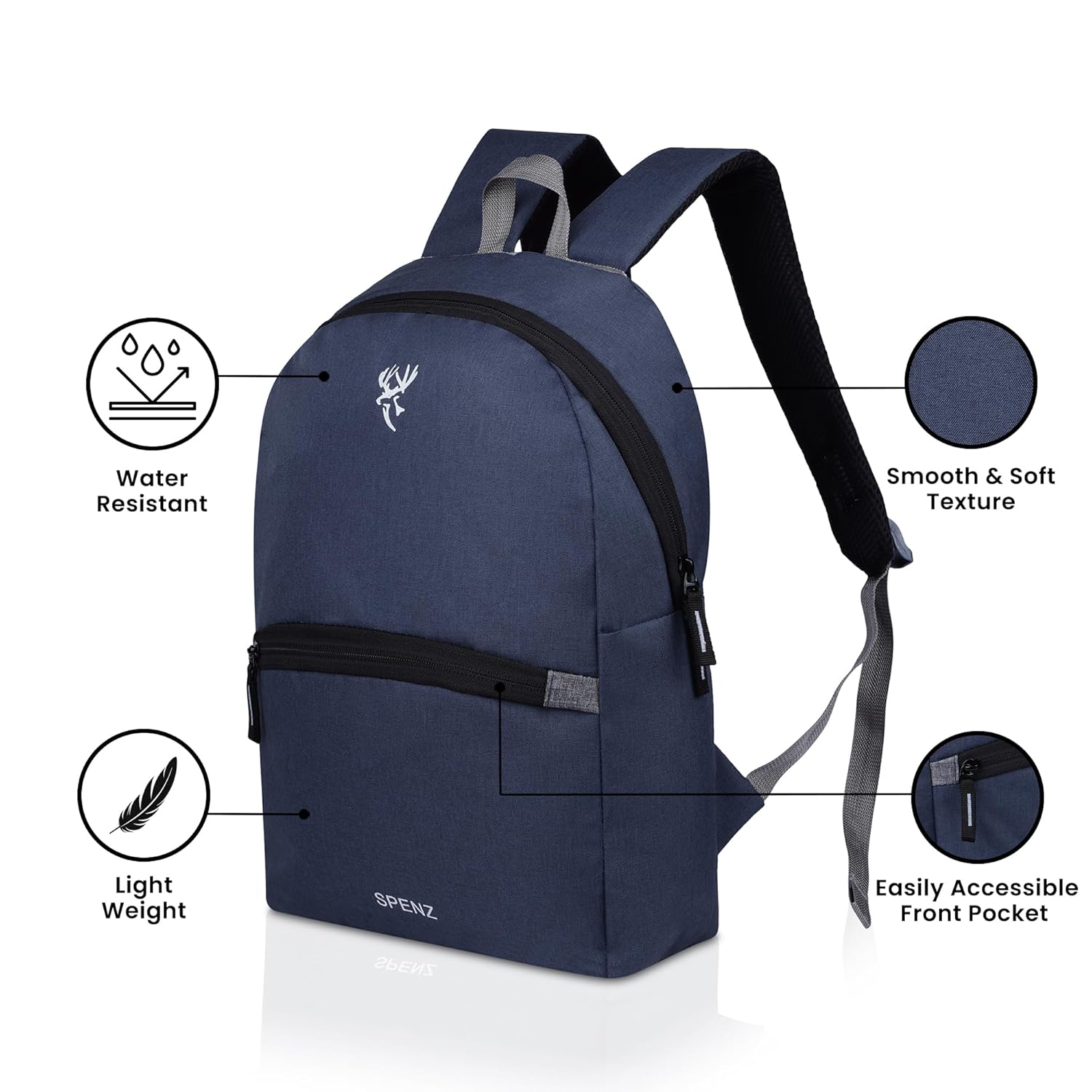 SPENZ BAGS Saffron Mini Laptop Bag School - alphahostel.in