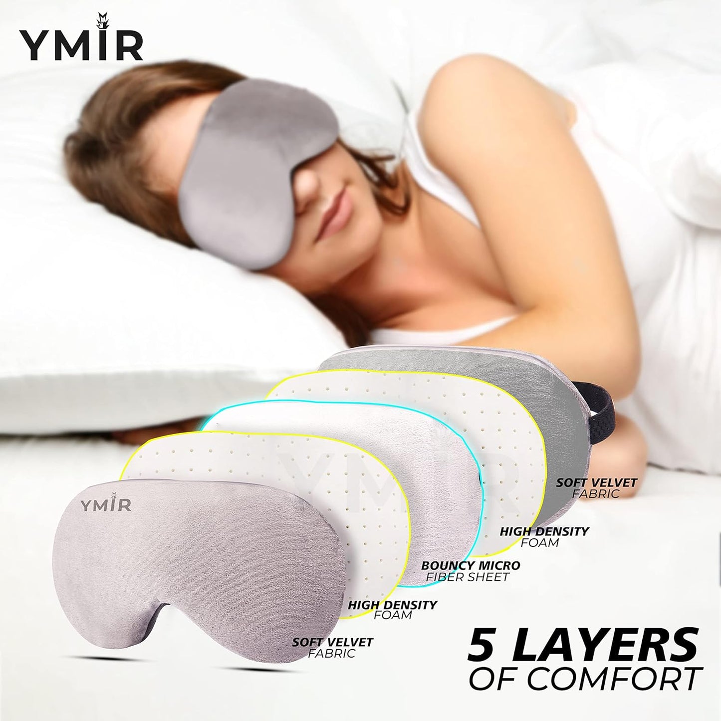 Ymir Nap Eye Mask For Sleeping, Sleep Mask