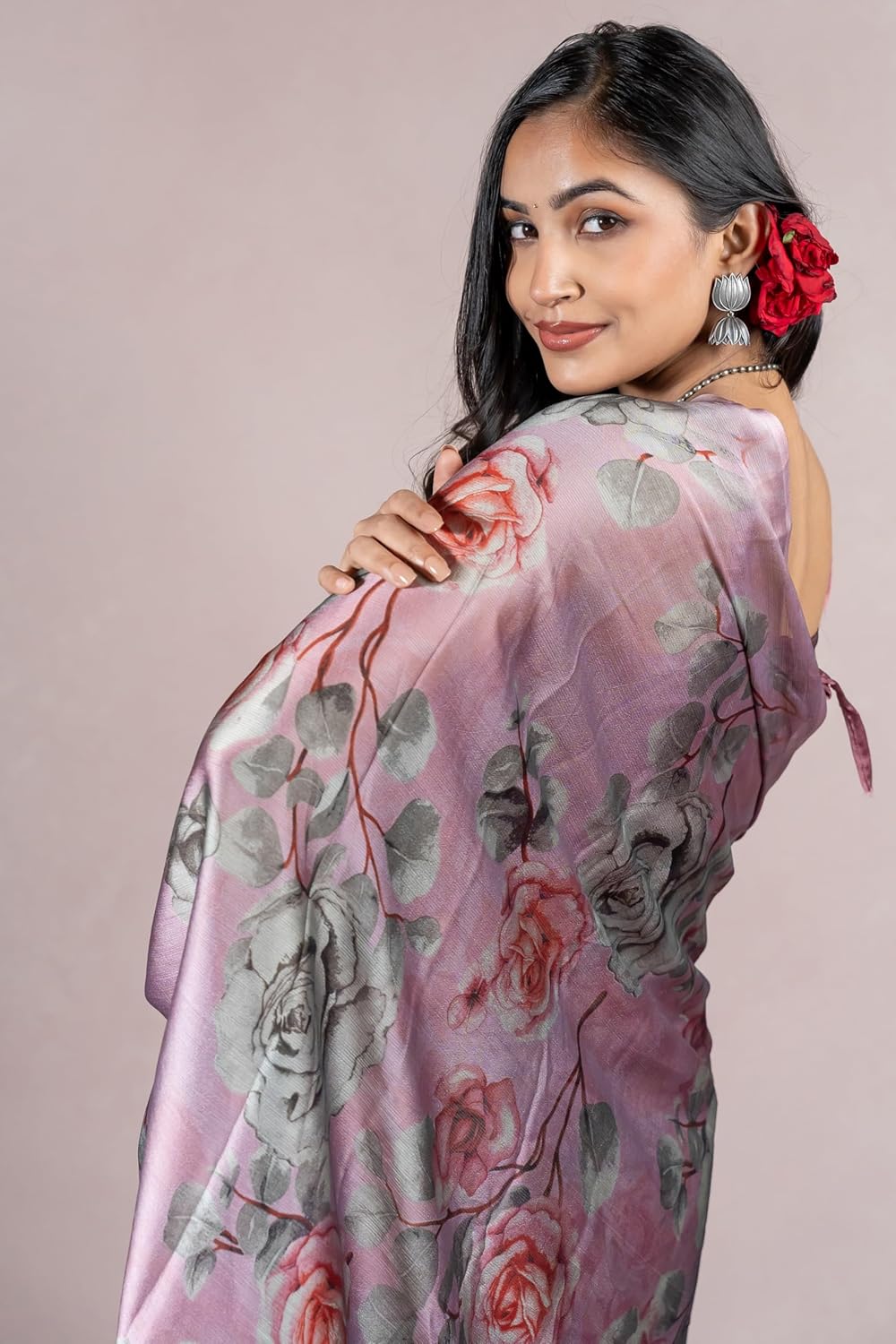 Women's Stylish Saree with Blouse Piece