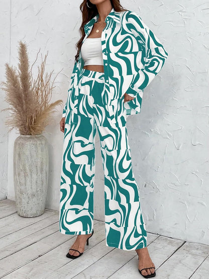 GRECIILOOKS Stylish Co-ord Set for Women – Trendy Summer Travel Outfit | Lightweight 2 Piece for Holiday Look & Puja | Hangouts | Picnic | Vacation Wear | Ethnic | Full Sleeve Women Dress
