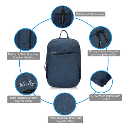 Wesley Unisex Milestone Casual Waterproof Laptop