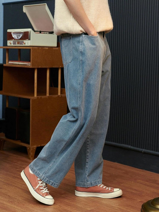 KOTTY Men's Solid Straight Fit/Skinny Fit/Relaxed Fit