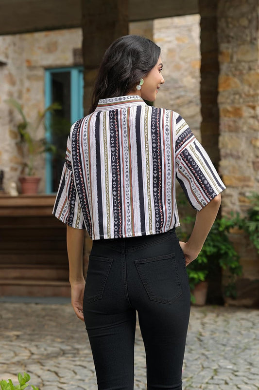 GRECIILOOKS Oversized Shirt for Women – Korean Casual Short Sleeve Loose Fit Top | Plus Size Summer Wear for Girls & Women