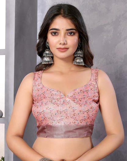Print Art Silk Cotton Saree t Ethnic Wear for Festive