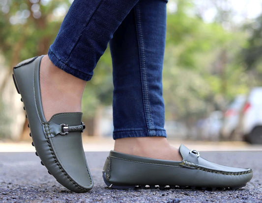 AADI Men's Synthetic Leather Outdoor Loafer Shoes - alphahostel.in