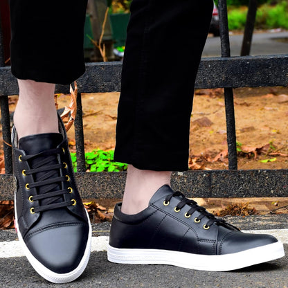 LE GREEM Men's Synthetic Lace-Ups Stylish Sneakers - alphahostel.in