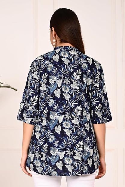 Gudwear Printed Shirt Style Top Women l Stylish Shirt