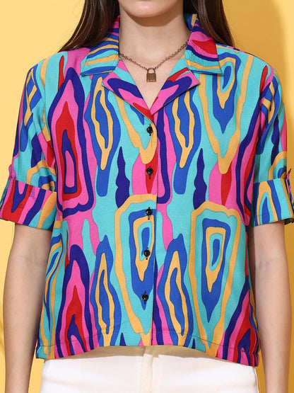 Sheetal Associates Women's Stylish Casual Shirt