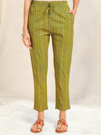MIRCHI FASHION Women's Cotton Straight Fit Printed