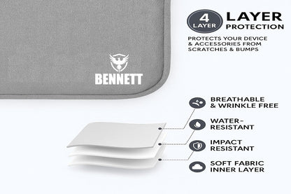 Bennet Nylon Drax Laptop Bag Sleeve Case Cover