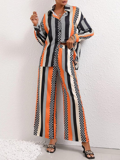 GRECIILOOKS Stylish Co-ord Set for Women – Trendy Summer Travel Outfit | Lightweight 2 Piece for Holiday Look & Puja | Hangouts | Picnic | Vacation Wear | Ethnic | Full Sleeve Women Dress