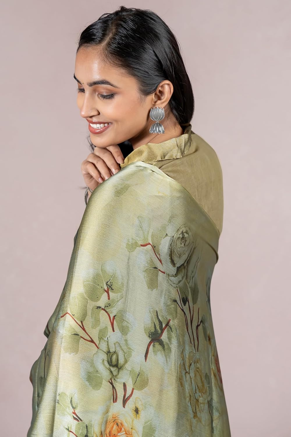 Women's Stylish Saree with Blouse Piece
