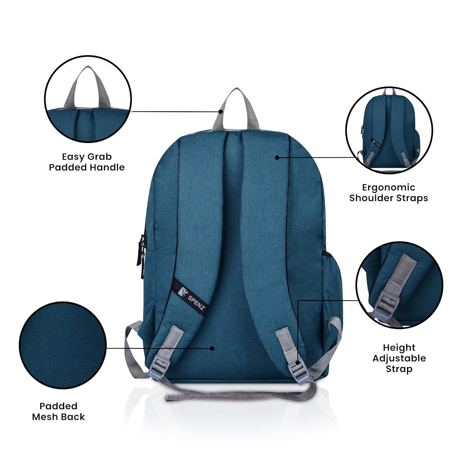 SPENZ BAGS Saffron Mini Laptop Bag School - alphahostel.in