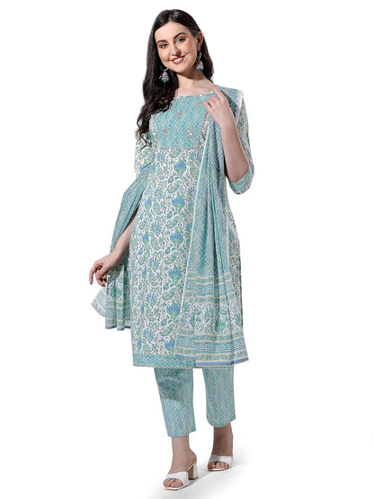 MIRCHI FASHION Women's Cotton Straight Fit Printed