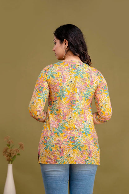 New Printed Short Kurti and top for Women and Girls