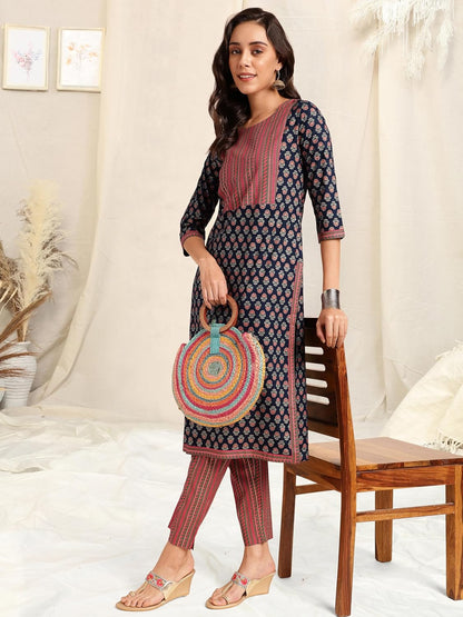 MIRCHI FASHION Women's Cotton Straight Fit Printed