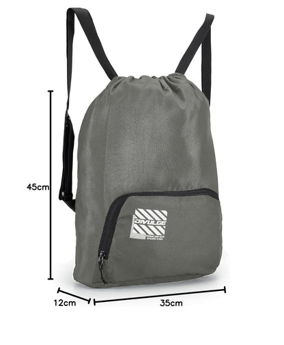 DIVULGE Meteor16 liters Polyester Drawstring bag - alphahostel.in