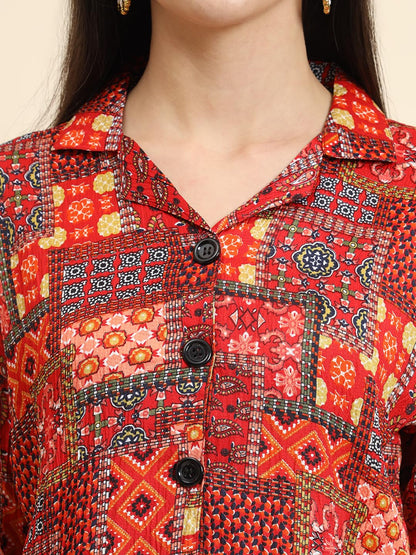 SOFISTY Women's Boxy Shirt | Cotton Bland