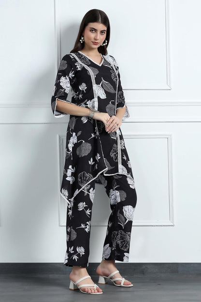 Fashion Dream Cotton Blend Women's Printed Kurta