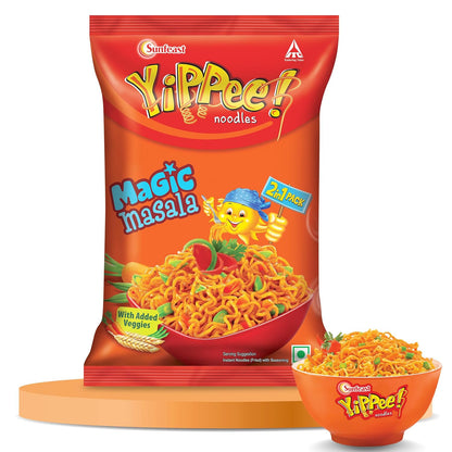 Sunfeast YiPPee! Magic Masala, Instant Noodles 8 in 1 Pack