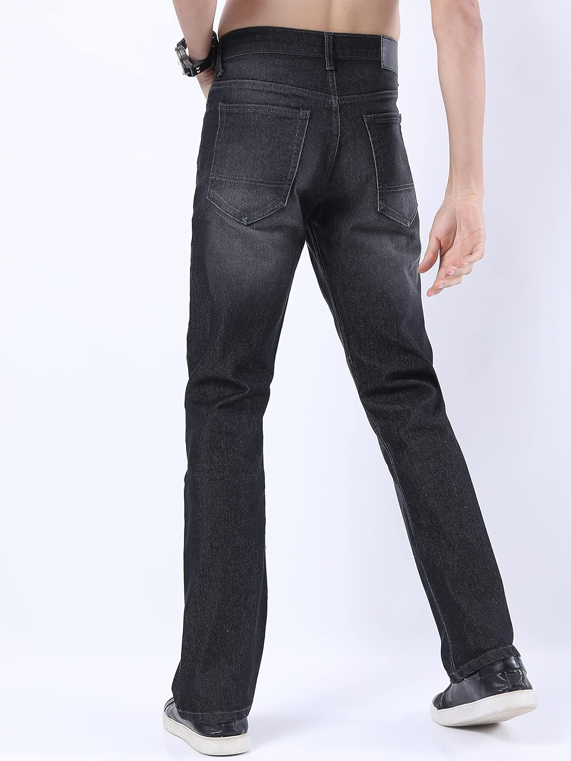 KETCH Men's Stretch Fit Mid Rise Bootcut Mid-Rise