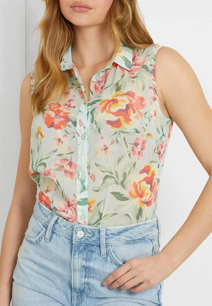 TAGAS Baby-Girl's Floral Regular Fit Shirt
